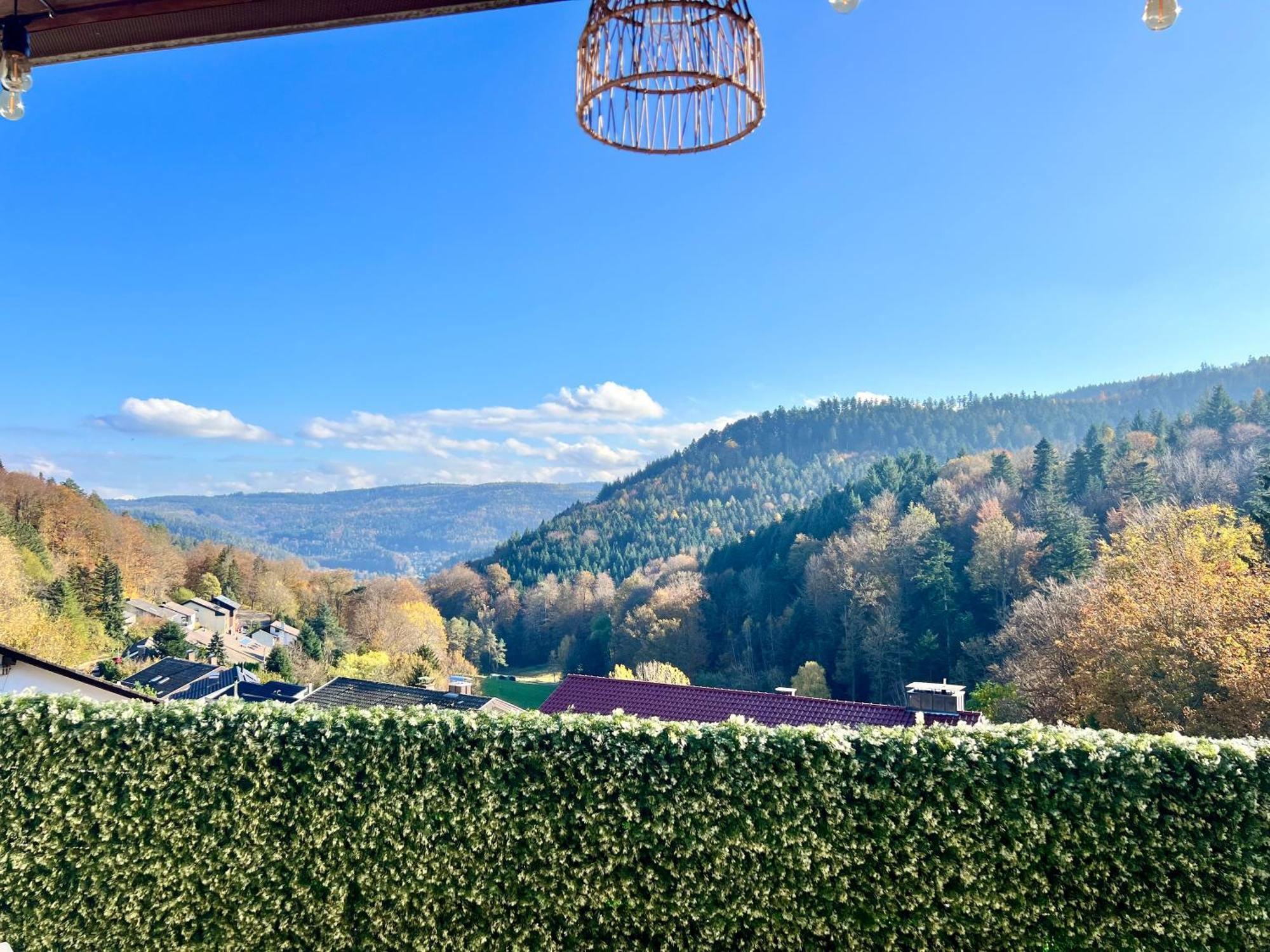 바트헤른알브 Wohnen Im Schwarzwald Mit Panoramablick 아파트 외부 사진