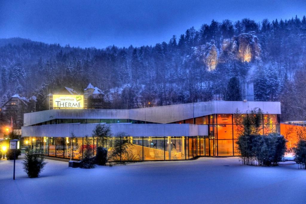 바트헤른알브 Wohnen Im Schwarzwald Mit Panoramablick 아파트 외부 사진