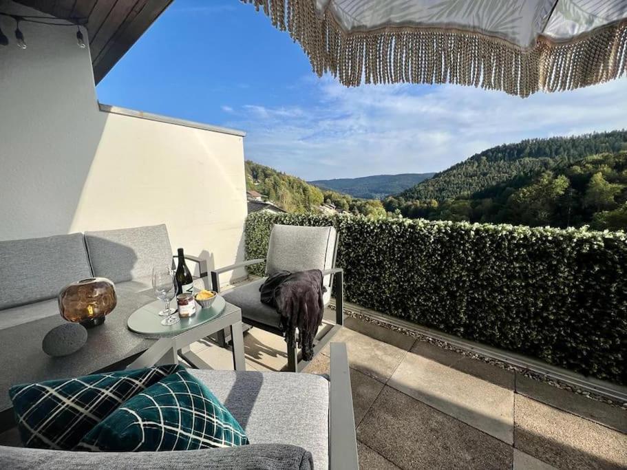 바트헤른알브 Wohnen Im Schwarzwald Mit Panoramablick 아파트 외부 사진